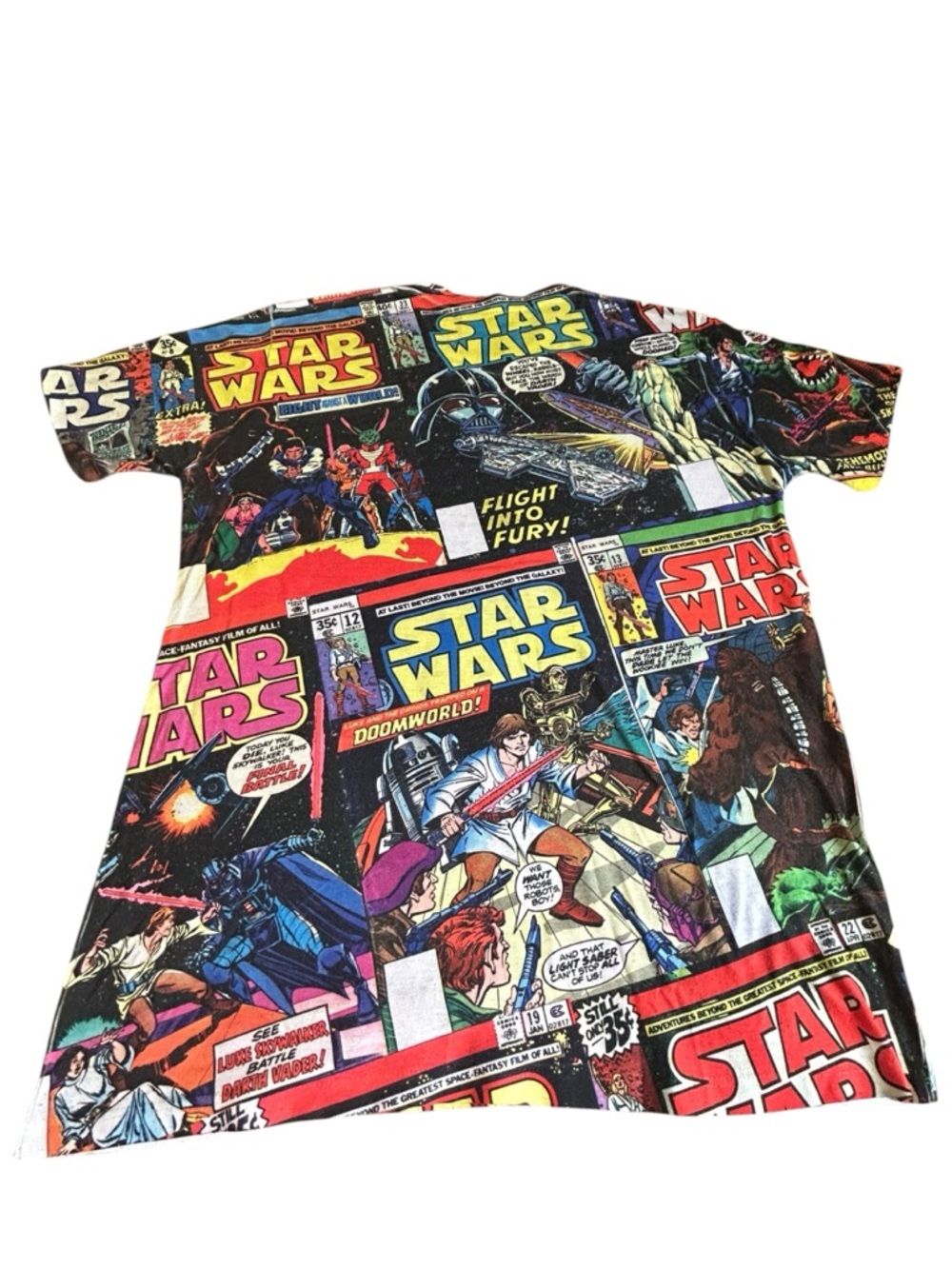 Star Wars Comic All Over Print Tee Mens M Fifth Sun Graphic Shirt - Picture 2 of 11